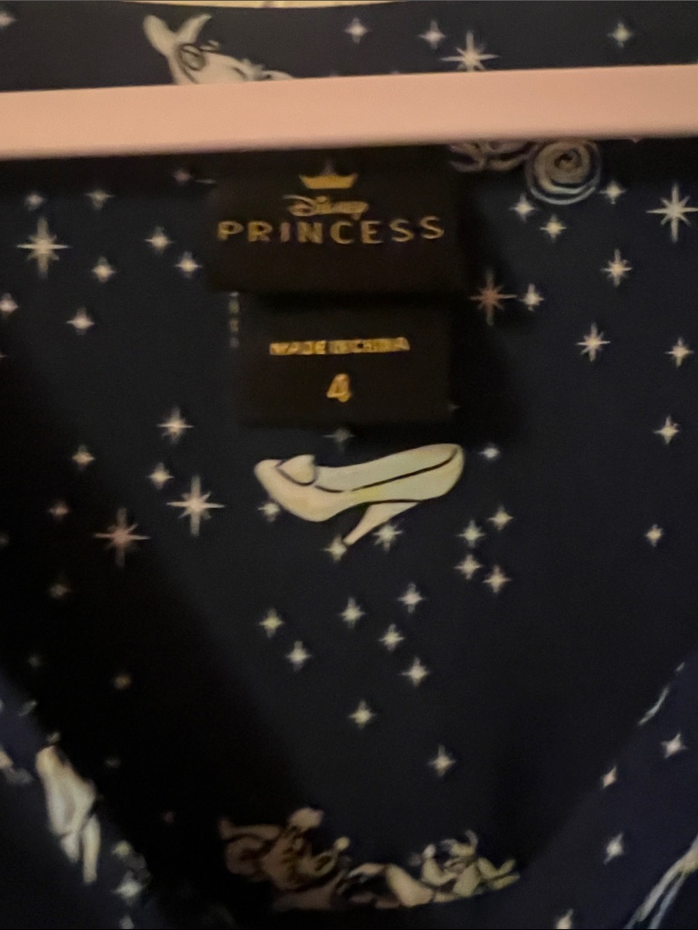 TORID Disney Princess Cinderella blouse half-sleeve lightweight - Picture 5 of 6